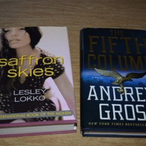 Best Seller Book/Authors:  Saffron Skies AND 5th Collumn